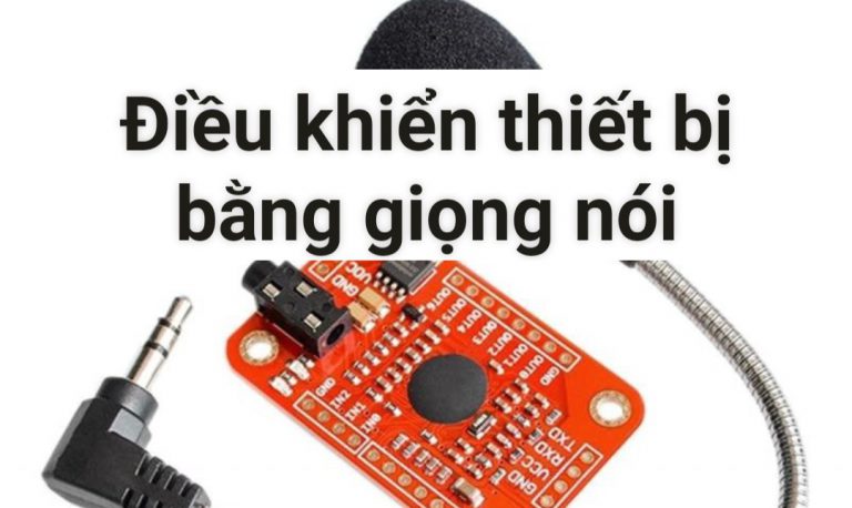 Điều khiển đèn led và loa bằng module VoiceRecognitionV3 trong arduino ...